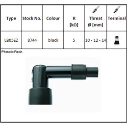 ATTAQUE DE BOUGIE D'ALLUMAGE NGK LB05EZ