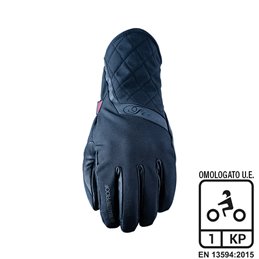 GLOVES DONNA FIVE MILANO EVO WP NERO TAGLIA L