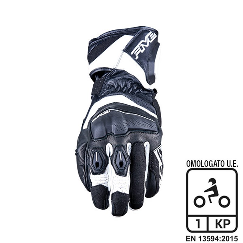 GLOVES FIVE RFX4 EVO NERO BIANCO TAGLIA L GLOVES FIVE RFX4 EVO NERO BIANCO TAGLIA L