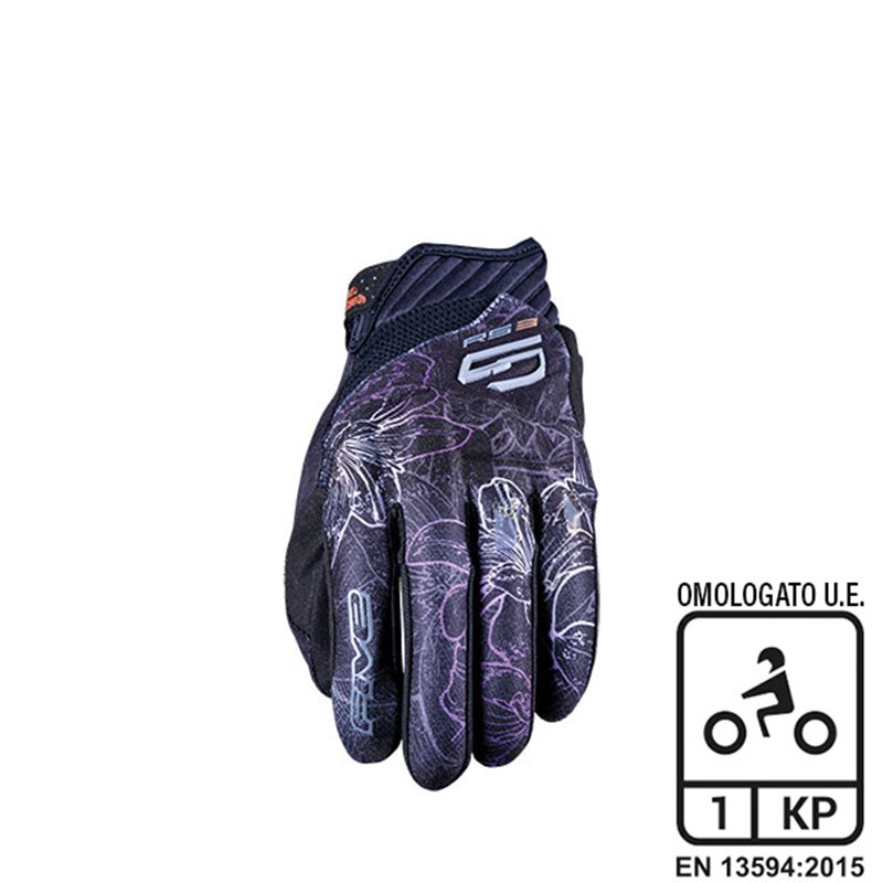 GLOVES DONNA FIVE RS3 EVO GRAPHICS BOREAL TAGLIA L