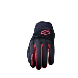 GANTS FIVE GLOBE EVO NERO/ROSSO TAGLIA L