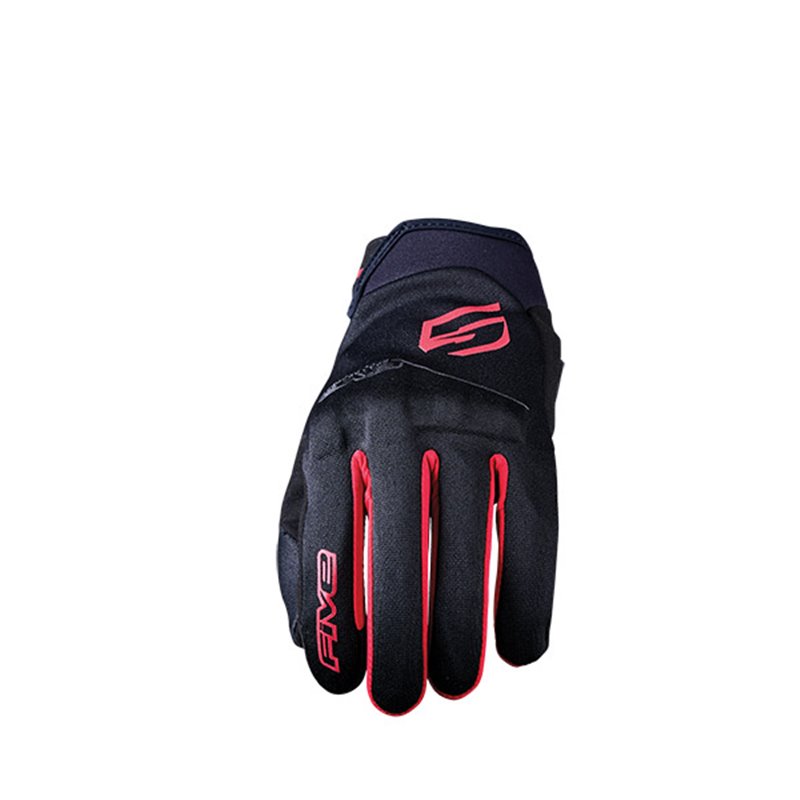 GLOVES FIVE GLOBE EVO NERO/ROSSO TAGLIA L
