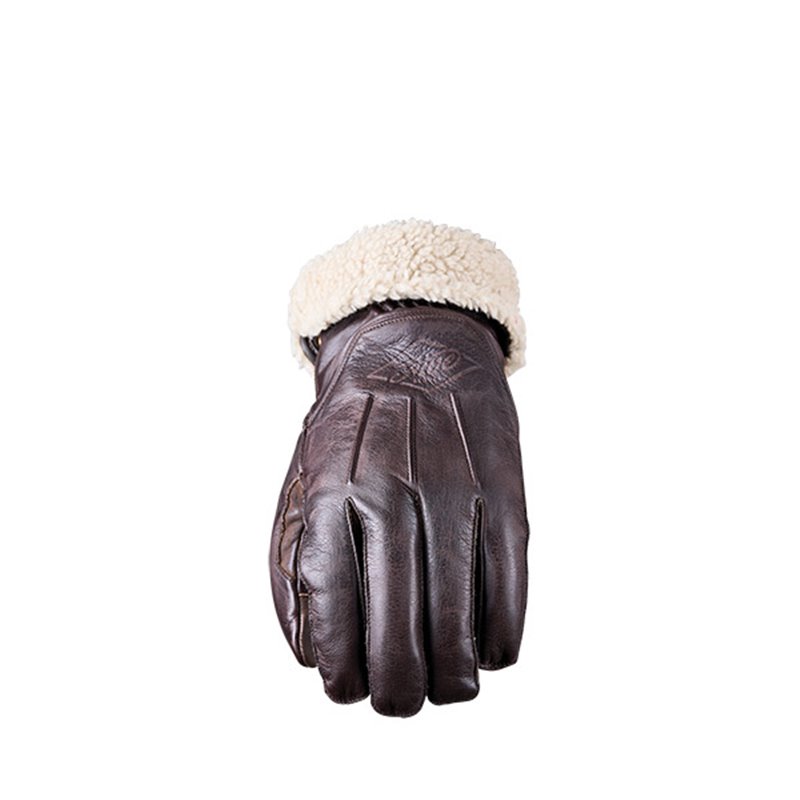 GLOVES FIVE MONTANA BROWN WAXED TAGLIA L