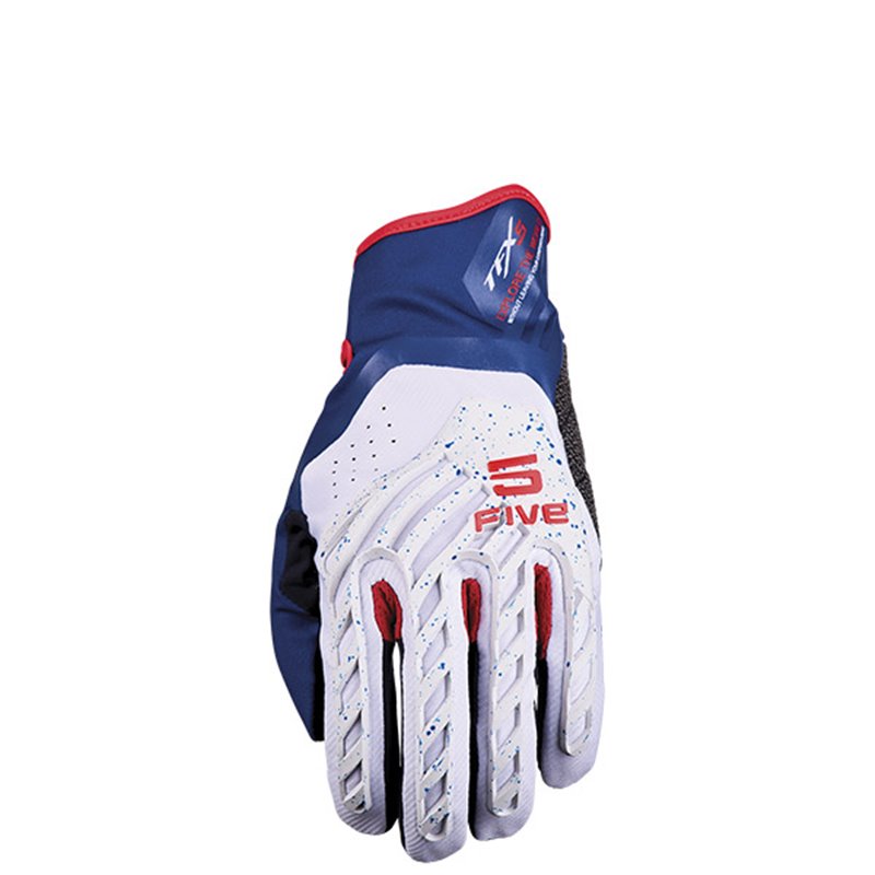 HANDSCHUHE FIVE TFX5 GRIGIO / BLUE / ROSSO