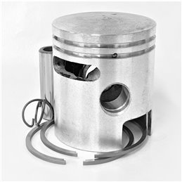 PISTON 43.00mm POLINI KIT PIAGGIO CIAO PIN12   - DR 65 12x33 A