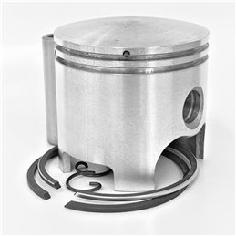 PISTON 47.40mm POLINI KIT SUZUKI-MORINI-DERBY  10x38 A