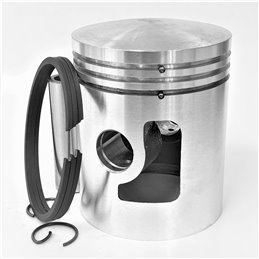 PISTON 58.40mm NSU PRIMA D LAMBR.DEUT. 3STERN 150 1956 16x45 S