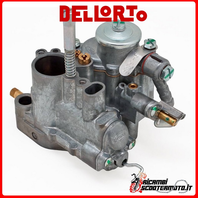 DELLORTO CARBURETOR SI 24/24 VESPA PA P 200E - PX 200 MIX CON MISCELATORE DELLORTO CARBURETOR SI 24/24 VESPA PA P 200E - PX 200 MIX CON MISCELATORE