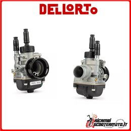 DELLORTO CARBURETOR PHBG 21 DS 2T ARIA MANUALE CON MISCELATORE UNIVERSALE SCOOTER