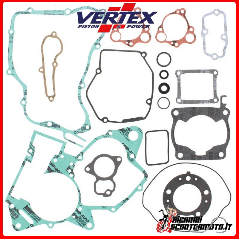 VERTEX ENGINE GASKET KIT Honda CR 125 R 1988-1989 VERTEX ENGINE GASKET KIT Honda CR 125 R 1988-1989