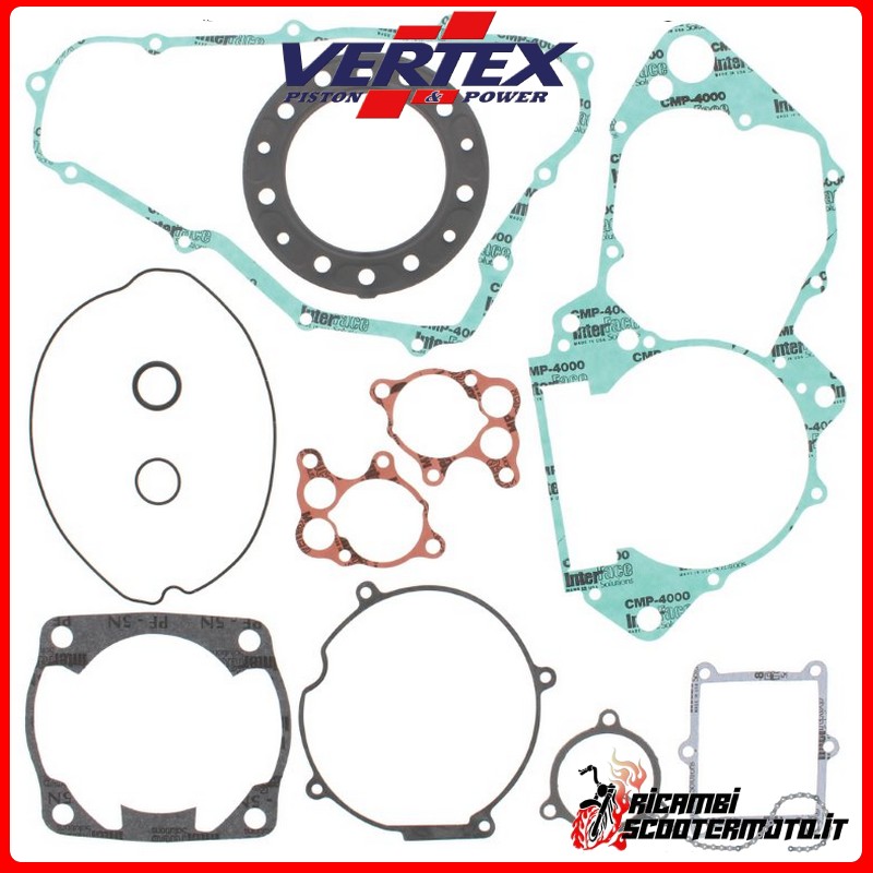 VERTEX ENGINE GASKET KIT Honda CR 500 R 1989-2001 VERTEX ENGINE GASKET KIT Honda CR 500 R 1989-2001