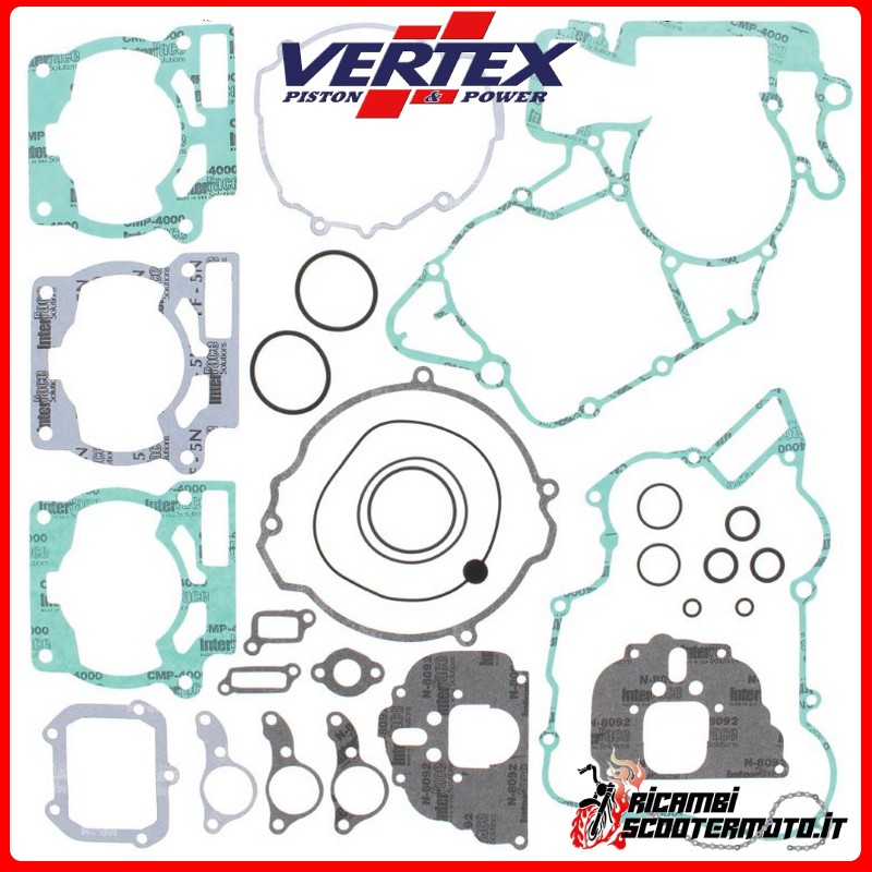 VERTEX ENGINE GASKET KIT Ktm 125 EXC / SixDays 2002-2006 VERTEX ENGINE GASKET KIT Ktm 125 EXC / SixDays 2002-2006