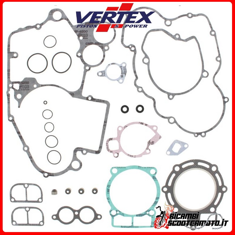 VERTEX ENGINE GASKET KIT Ktm 400 EXC-F 2000-2002