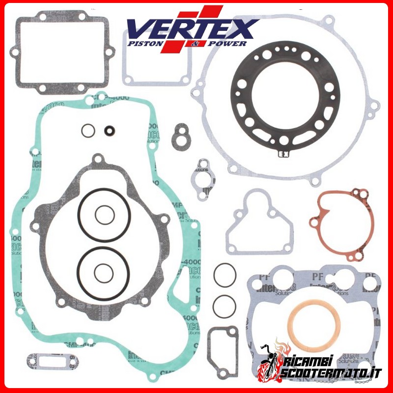 VERTEX ENGINE GASKET KIT Kawasaki KX 250 1993-1996 VERTEX ENGINE GASKET KIT Kawasaki KX 250 1993-1996
