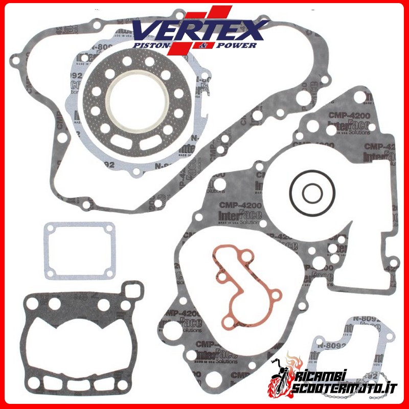 VERTEX ENGINE GASKET KIT Suzuki RM 80 1990