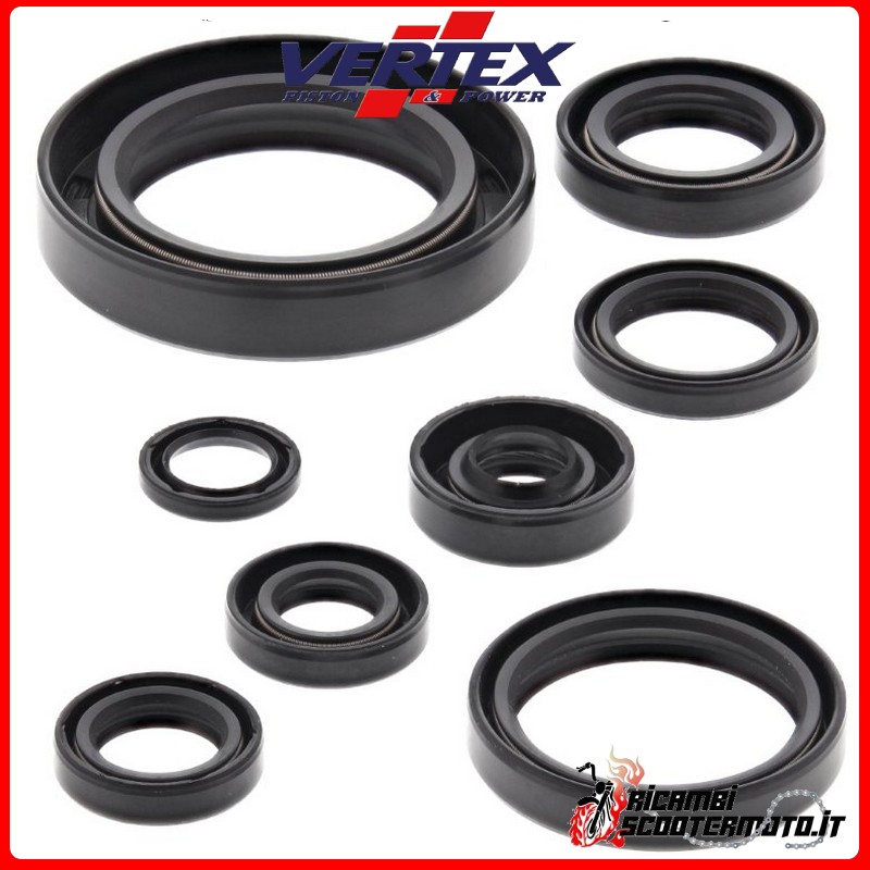 VERTEX ENGINE OIL SEAL KIT Honda CR 250 R 1989-1991 VERTEX ENGINE OIL SEAL KIT Honda CR 250 R 1989-1991