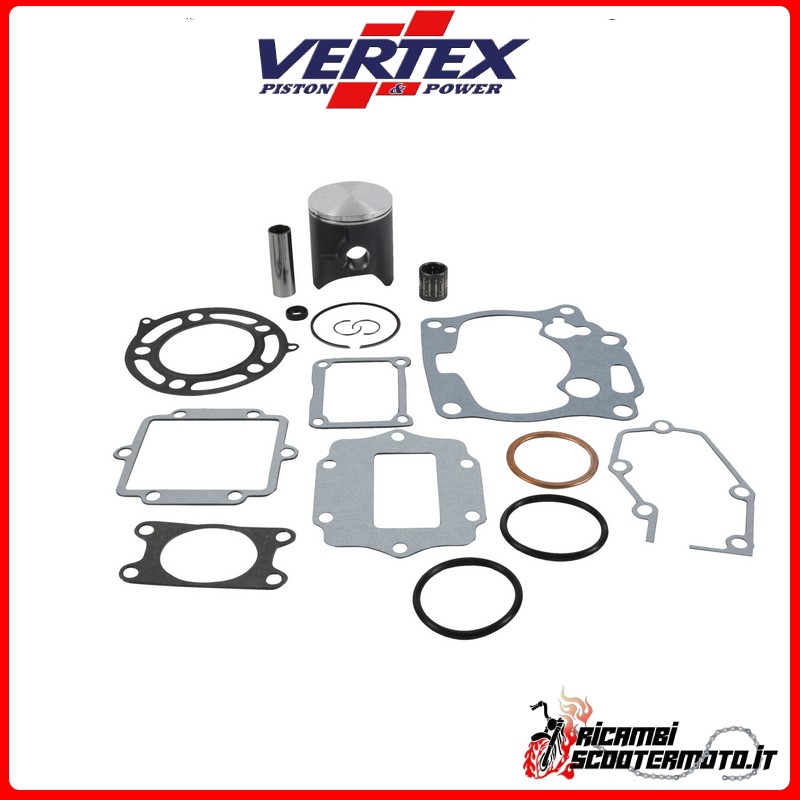 KIT PISTONE + GABBIA + GUARNIZIONI VERTEX 53,97 KAWASAKI KX 125 2001-2002 KIT PISTONE + GABBIA + GUARNIZIONI VERTEX 53,97 KAWASAKI KX 125 2001-2002