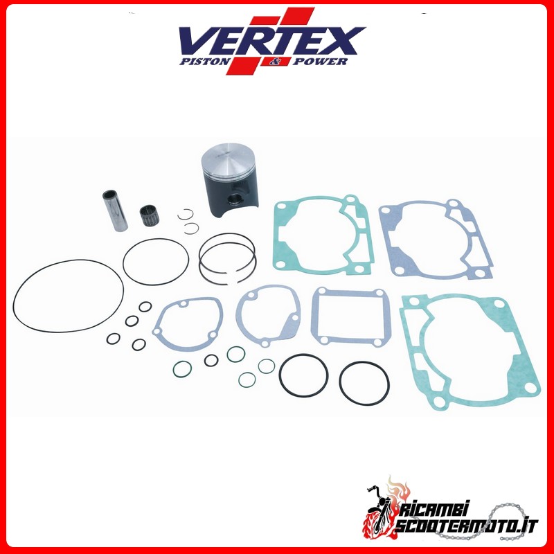 PISTON KIT + CAGE + SEALS VERTEX 66,35 Ktm 250 SX / SXS 2005