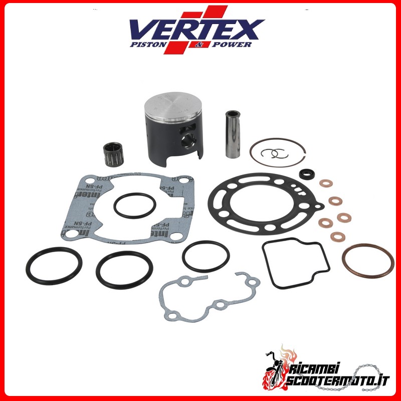 PISTON KIT + CAGE + SEALS VERTEX 52,46 Kawasaki KX 100 2014-2022 PISTON KIT + CAGE + SEALS VERTEX 52,46 Kawasaki KX 100 2014-2022