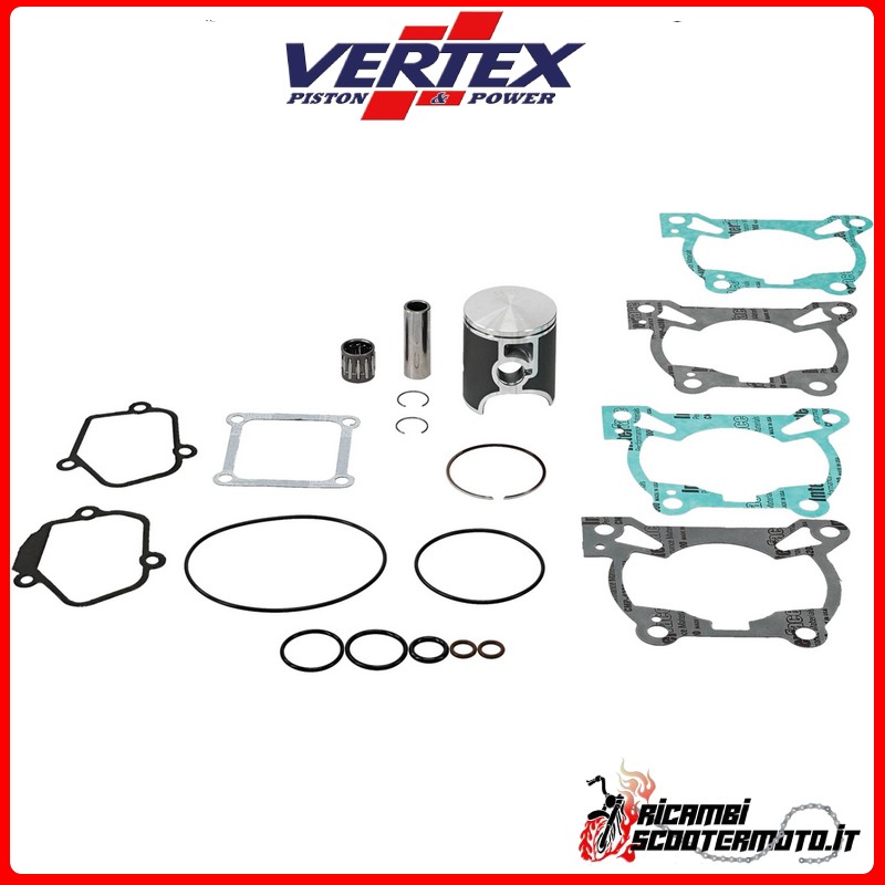 PISTON KIT + CAGE + SEALS VERTEX 46,94 Gas Gas MC 85 2021-2024 PISTON KIT + CAGE + SEALS VERTEX 46,94 Gas Gas MC 85 2021-2024