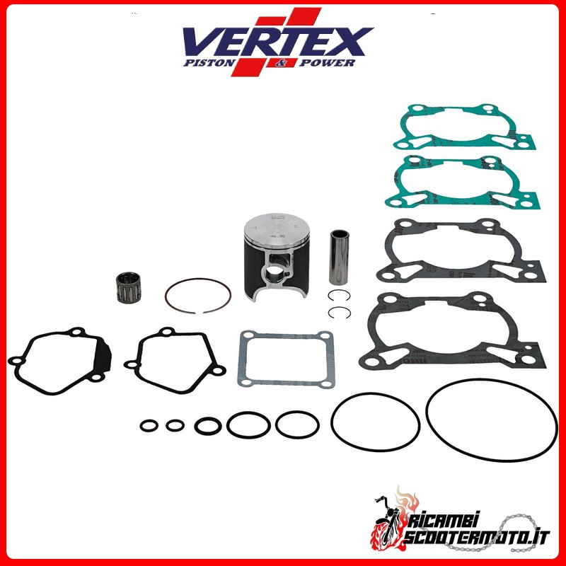 PISTON KIT + CAGE + SEALS VERTEX 46,96 Gas Gas MC 85 2021-2024 PISTON KIT + CAGE + SEALS VERTEX 46,96 Gas Gas MC 85 2021-2024