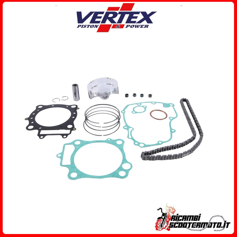 PISTON KIT + CAGE + SEALS VERTEX 95,96 Honda CRF 450 X 2005-2017 PISTON KIT + CAGE + SEALS VERTEX 95,96 Honda CRF 450 X 2005-2017