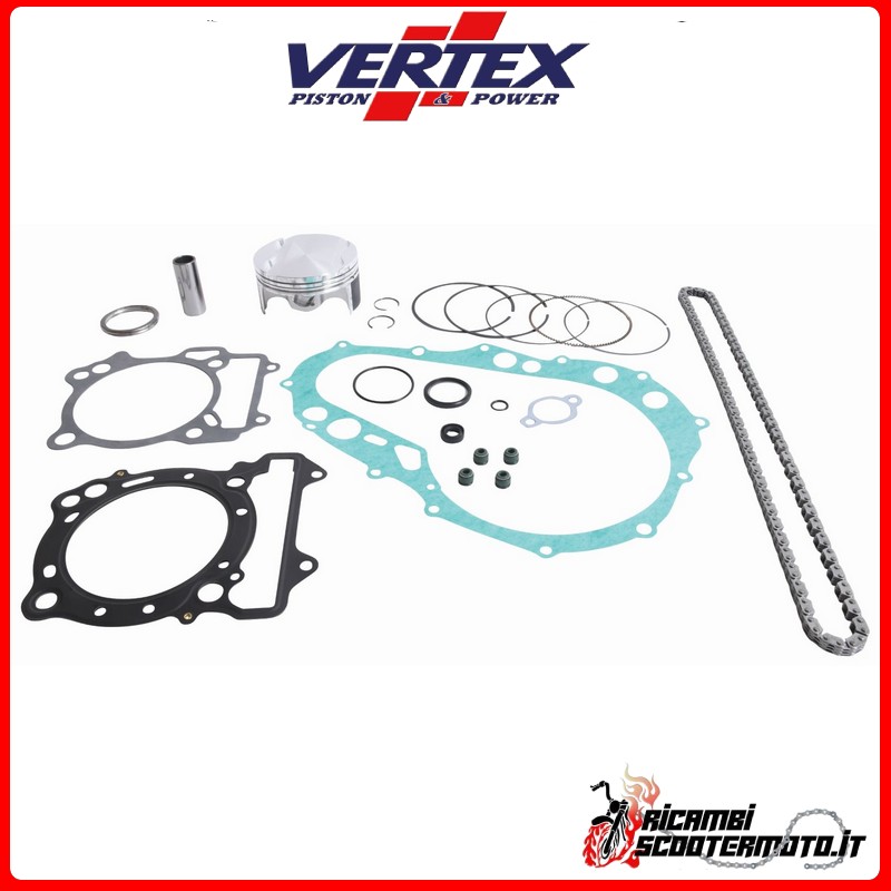 PISTON KIT + CAGE + SEALS VERTEX 89,97 Kawasaki KLX 400 2003-2004