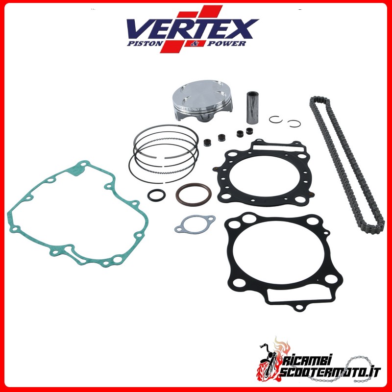 PISTON KIT + CAGE + SEALS VERTEX 95,96 Honda CRF 450 R 2004-2006 PISTON KIT + CAGE + SEALS VERTEX 95,96 Honda CRF 450 R 2004-2006
