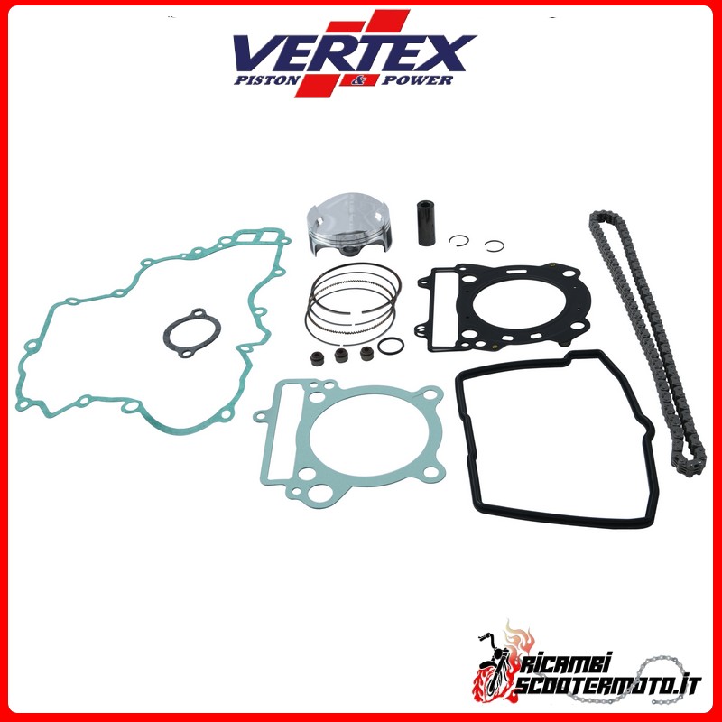 PISTON KIT + CAGE + SEALS VERTEX 75,96 Ktm 250 EXC-F / SixDays 2009-2013