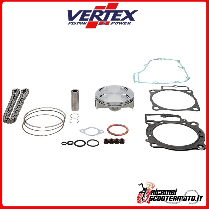 PISTON KIT + CAGE + SEALS VERTEX 95,97 Honda CRF 450 R 2009-2012 PISTON KIT + CAGE + SEALS VERTEX 95,97 Honda CRF 450 R 2009-2012