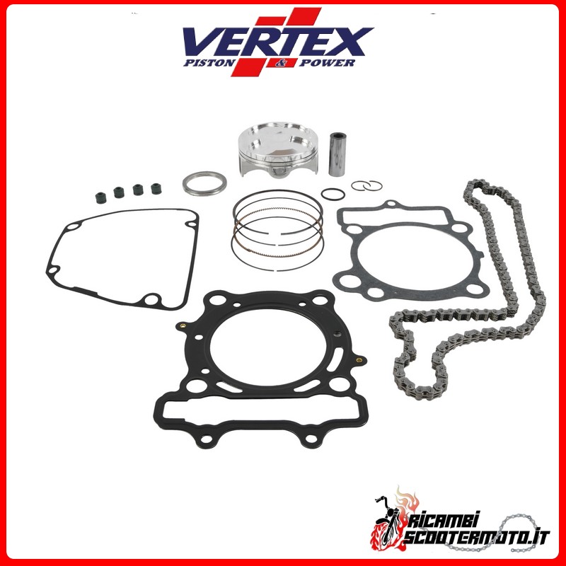 PISTON KIT + CAGE + SEALS VERTEX 76,95 Suzuki RM 250 Z 2007-2009 PISTON KIT + CAGE + SEALS VERTEX 76,95 Suzuki RM 250 Z 2007-2009