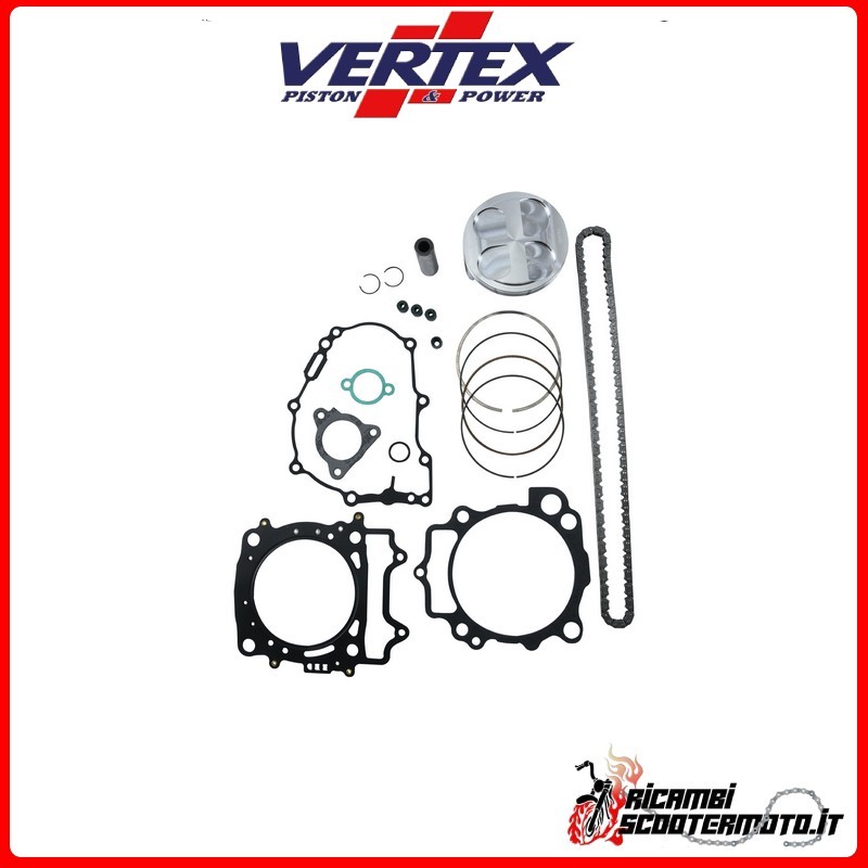 KIT PISTONE + GABBIA + GUARNIZIONI VERTEX 96,93 YAMAHA YZ 450 F 2010-2013