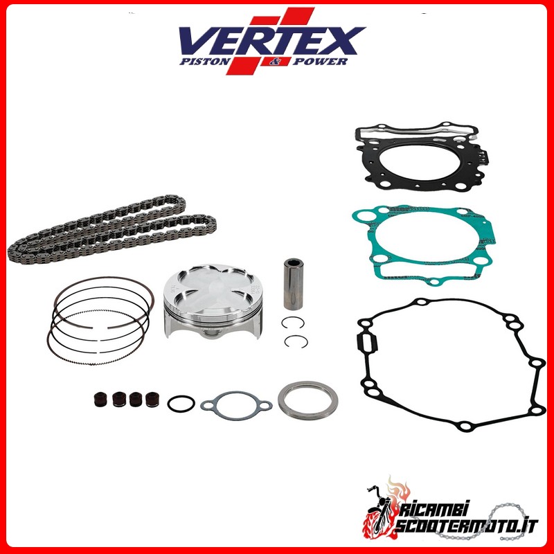 PISTON KIT + CAGE + SEALS VERTEX 76,98 Yamaha WR 250 F 2015-2017