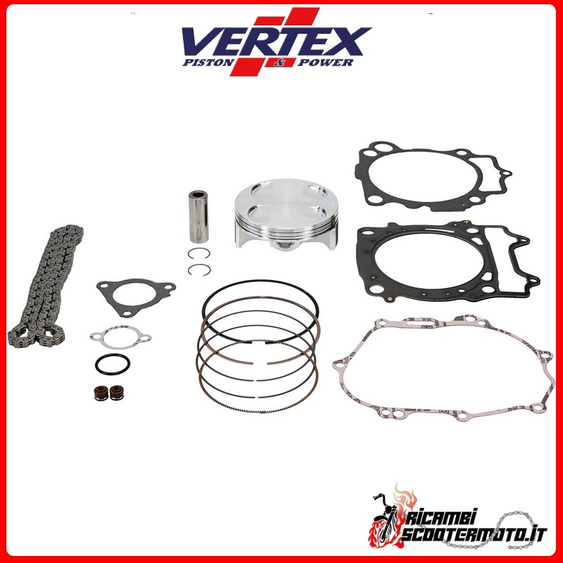 PISTON KIT + CAGE + SEALS VERTEX 96,95 Yamaha WR 450 F 2016-2018