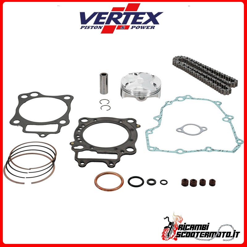 PISTON KIT + CAGE + SEALS VERTEX 76,77 Honda CRF 250 R 2014-2015
