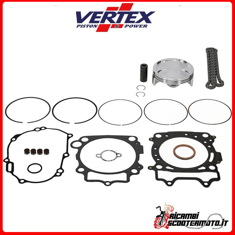 PISTON KIT + CAGE + SEALS VERTEX 96,97 Yamaha WR 450 F 2021-2023 PISTON KIT + CAGE + SEALS VERTEX 96,97 Yamaha WR 450 F 2021-2023
