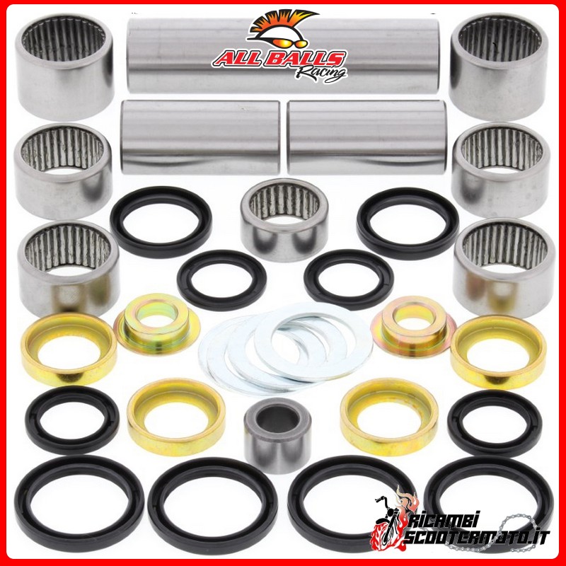 All Balls MONO SHOCK ABSORBER LINKAGE BEARING KIT Yamaha WR 250 F 2007-2014 All Balls MONO SHOCK ABSORBER LINKAGE BEARING KIT Yamaha WR 250 F 2007-2014