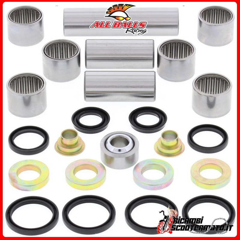 KIT DE COJINETE DE ARTICULACIÓN DEL AMORTIGUADOR MONOMONO All Balls Husqvarna SM 450 2005-2007 KIT DE COJINETE DE ARTICULACIÓN DEL AMORTIGUADOR MONOMONO All Balls Husqvarna SM 450 2005-2007