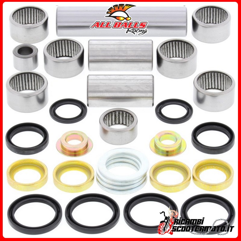 All Balls MONO SHOCK ABSORBER LINKAGE BEARING KIT Yamaha WR 250 F 2015-2021 All Balls MONO SHOCK ABSORBER LINKAGE BEARING KIT Yamaha WR 250 F 2015-2021
