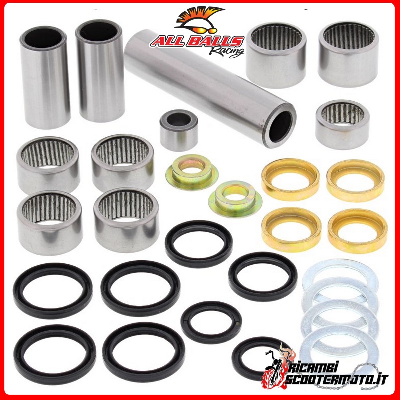 All Balls MONO SHOCK ABSORBER LINKAGE BEARING KIT Yamaha YZ 250 F 2010-2013 All Balls MONO SHOCK ABSORBER LINKAGE BEARING KIT Yamaha YZ 250 F 2010-2013