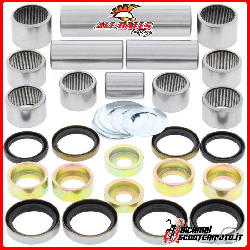 KIT DE COJINETE DE ARTICULACIÓN DEL AMORTIGUADOR MONOMONO All Balls Gas Gas EC 300 2021 KIT DE COJINETE DE ARTICULACIÓN DEL AMORTIGUADOR MONOMONO All Balls Gas Gas EC 300 2021
