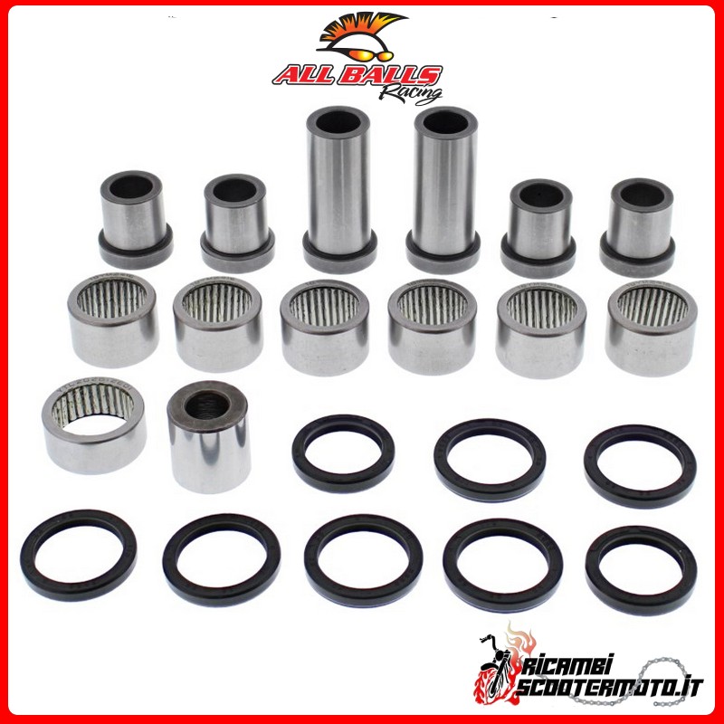 KIT DE COJINETE DE ARTICULACIÓN DEL AMORTIGUADOR MONOMONO All Balls Sherco 250 SE R / Factory /Six Days 2014-2016 KIT DE COJINETE DE ARTICULACIÓN DEL AMORTIGUADOR MONOMONO All Balls Sherco 250 SE R / Factory /Six Days 2014-2016