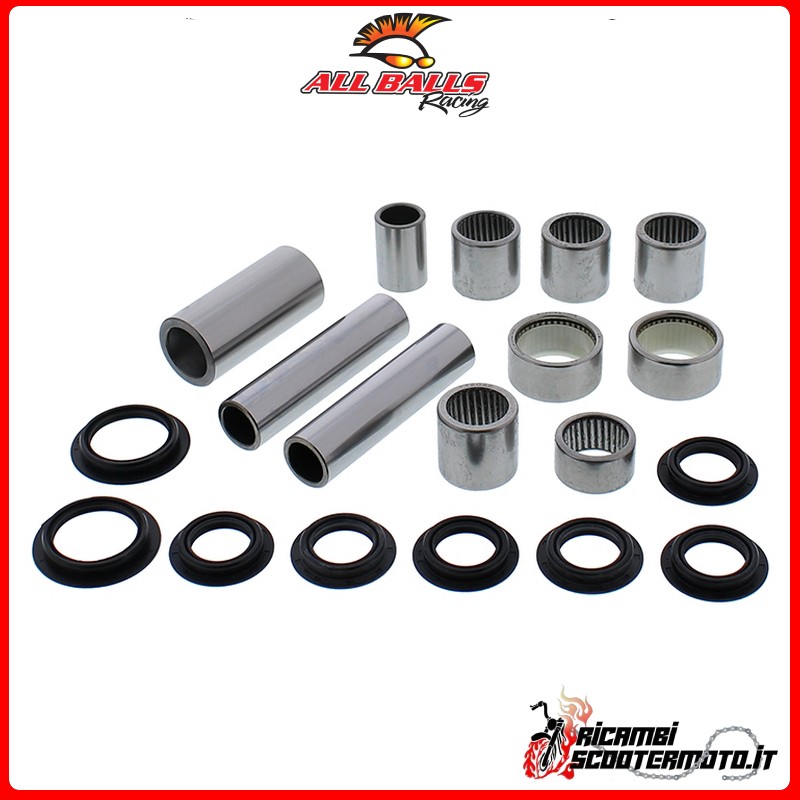 KIT DE COJINETE DE ARTICULACIÓN DEL AMORTIGUADOR MONOMONO All Balls Kawasaki KL 650 A 1987-2007 KIT DE COJINETE DE ARTICULACIÓN DEL AMORTIGUADOR MONOMONO All Balls Kawasaki KL 650 A 1987-2007