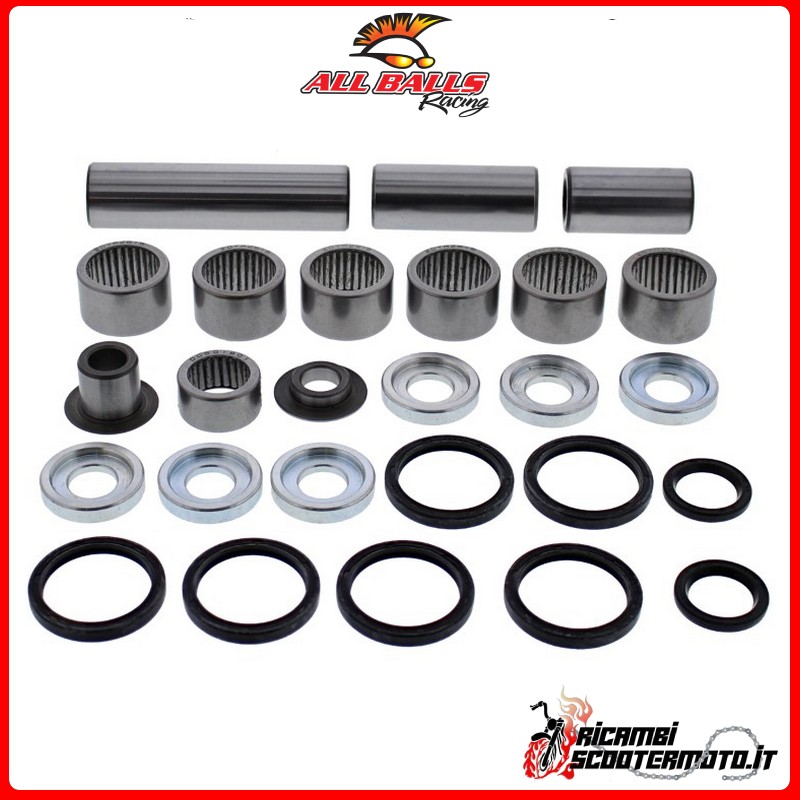 KIT DE COJINETE DE ARTICULACIÓN DEL AMORTIGUADOR MONOMONO All Balls Kawasaki KX 450 F 2019-2021 KIT DE COJINETE DE ARTICULACIÓN DEL AMORTIGUADOR MONOMONO All Balls Kawasaki KX 450 F 2019-2021