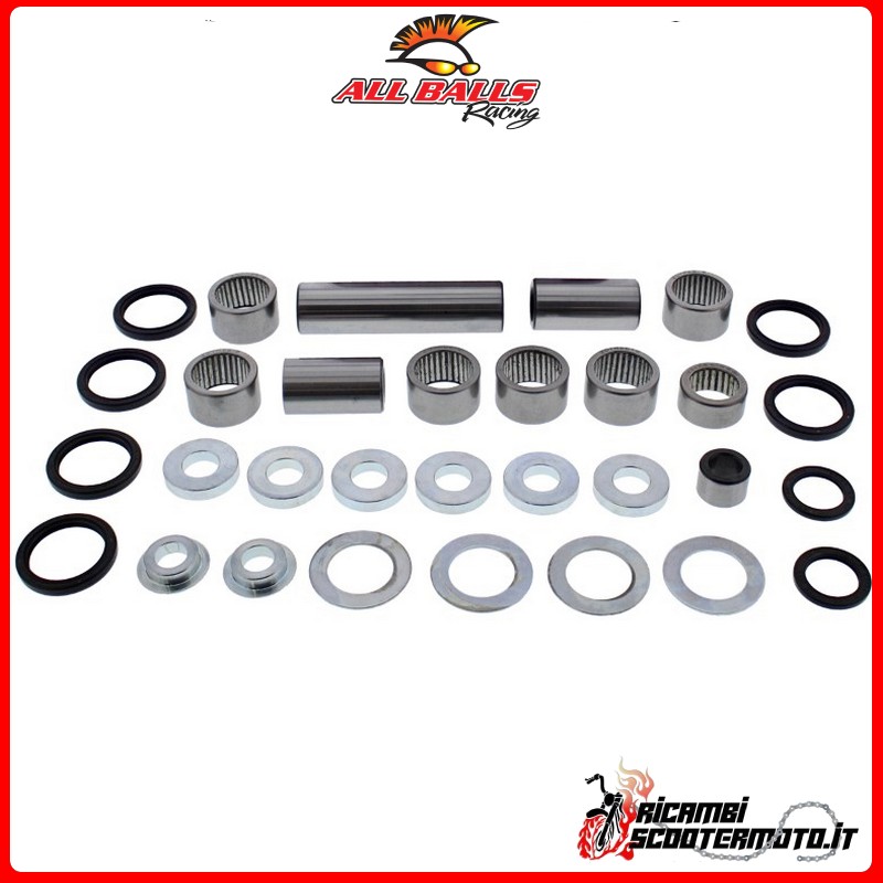 KIT DE COJINETE DE ARTICULACIÓN DEL AMORTIGUADOR MONOMONO All Balls Gas Gas EC 200 2T 2018-2019 KIT DE COJINETE DE ARTICULACIÓN DEL AMORTIGUADOR MONOMONO All Balls Gas Gas EC 200 2T 2018-2019