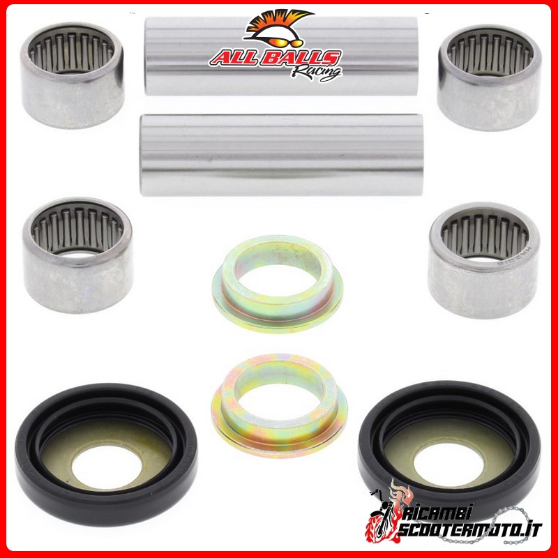 KIT CUSCINETTI PERNO FORCELLONE ALL BALLS HONDA XL 600 V TRANSALP 1989-1990 KIT CUSCINETTI PERNO FORCELLONE ALL BALLS HONDA XL 600 V TRANSALP 1989-1990