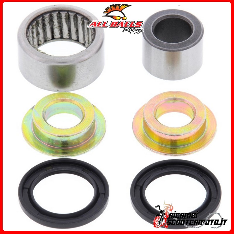 LOWER SHOCK ABSORBER MONO BEARING KIT All Balls Rieju MR Racing 200 2022 LOWER SHOCK ABSORBER MONO BEARING KIT All Balls Rieju MR Racing 200 2022