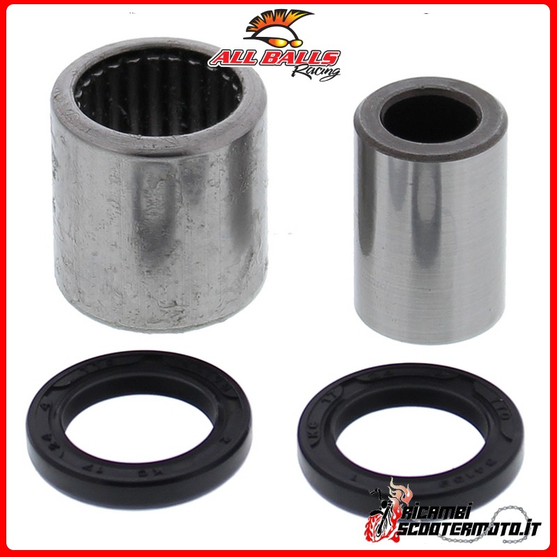 KIT CUSCINETTO MONO AMMORTIZZATORE INFERIORE ALL BALLS YAMAHA YZ 65 2018-2022 KIT CUSCINETTO MONO AMMORTIZZATORE INFERIORE ALL BALLS YAMAHA YZ 65 2018-2022