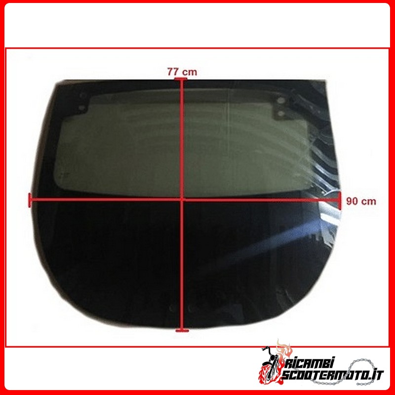 VENTANA TRASERA DE CRISTAL OSCURO TÉRMICO MICROCAR Due 2 P85 VH882B