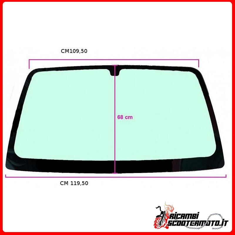 WINDSHIELD FRONT GLASS Casalini Kerry ZD520  